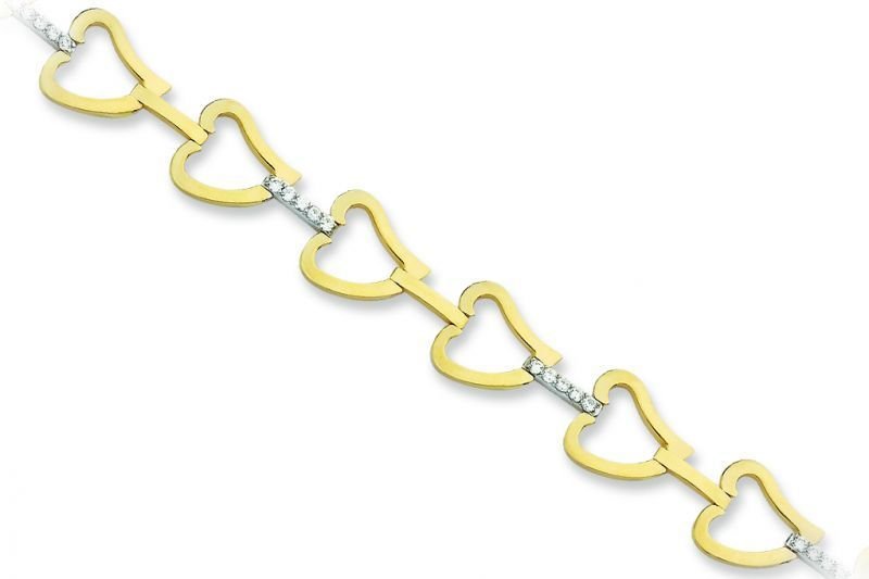Altın Taşlı Bileklik Blk20088 Melis Gold