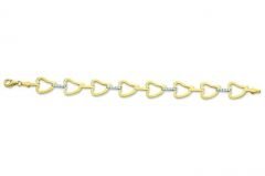 Altın Taşlı Bileklik Blk20088 Melis Gold