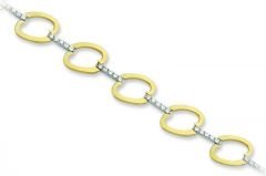 Altın Taşlı Bileklik Blk20089 Melis Gold