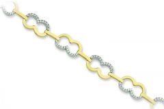 Altın Taşlı Bileklik Blk20094 Melis Gold
