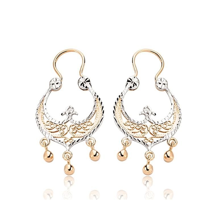 Myra Gold Saraylı Küpe