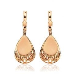 Myra Gold Çok Şık 14 Ayar Altın Saraylı Küpe