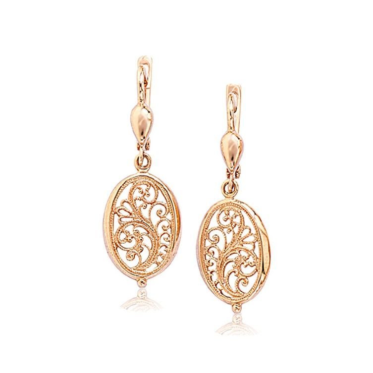 Myra Gold Saraylı Küpe