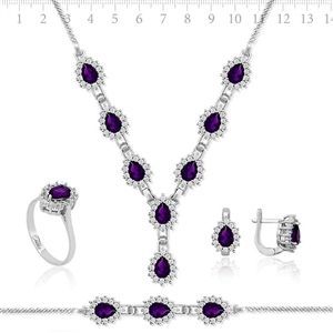 GUMUSH 925 Zirkon Taşlı Full Set | CMP47138302_2