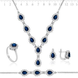 GUMUSH 925 Zirkon Taşlı Full Set | CMP47138302_4