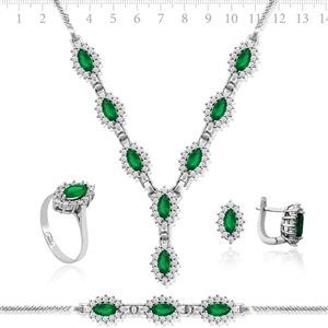 GUMUSH 925 Zirkon Taşlı Full Set | CMP47138303_2