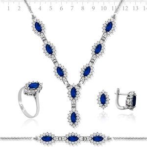 GUMUSH 925 Zirkon Taşlı Full Set | CMP47138303_3