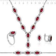 GUMUSH 925 Zirkon Taşlı Full Set | CMP47138303_4