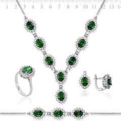 GUMUSH 925 Zirkon Taşlı Full Set | CMP47138305_2