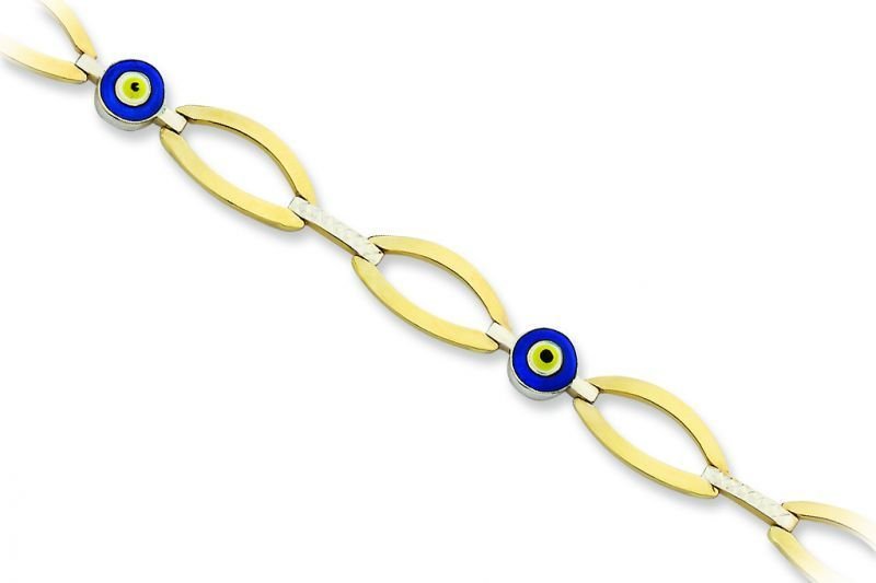 Altın Taşlı Bileklik Blk20096 Melis Gold