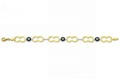Altın Taşlı Bileklik Blk20115 Melis Gold