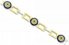 Altın Taşlı Bileklik Blk20120 Melis Gold