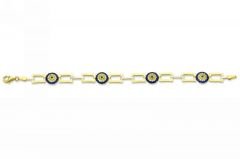 Altın Taşlı Bileklik Blk20120 Melis Gold