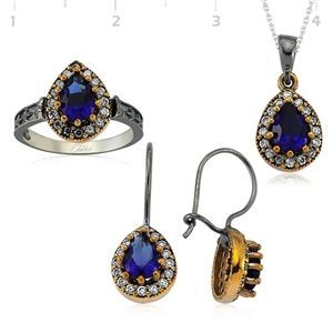 GUMUSH 925 Gümüş Otantik Set | ST0760002