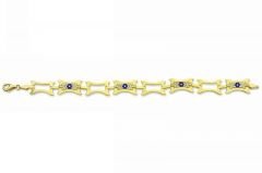 Altın Taşlı Bileklik Blk20131 Melis Gold