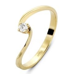 Myra Gold 0.08 Ct. 18 Ayar Altın Pırlanta Tektaş