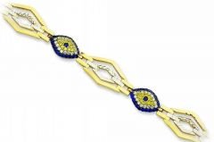 Altın Taşlı Bileklik Blk20133 Melis Gold