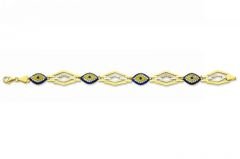 Altın Taşlı Bileklik Blk20133 Melis Gold