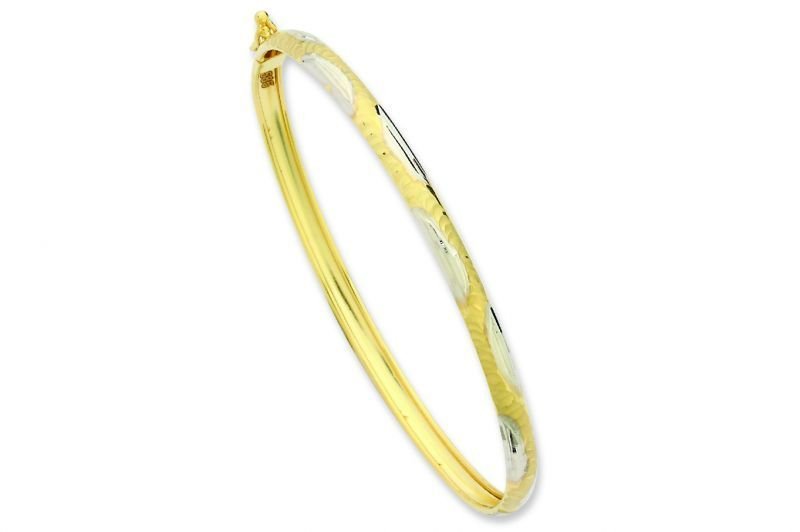 Altın Sade Kelepçe Bilezik Blz20051 Melis Gold