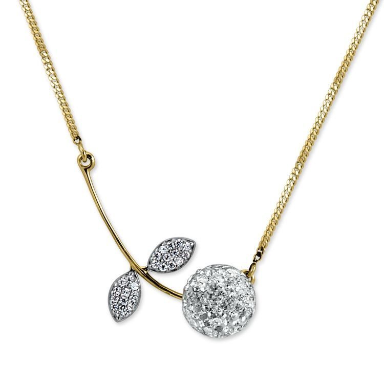 Myra Gold 14 K Zirkon Taşlı Fantazi Kolye