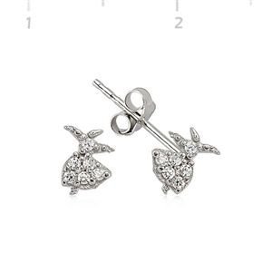 GUMUSH 925 Zirkon Taşlı Gümüş Küpe | EA0490002