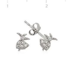 GUMUSH 925 Zirkon Taşlı Gümüş Küpe | EA0490002