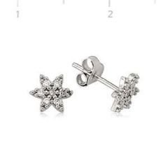 GUMUSH 925 Zirkon Taşlı Gümüş Küpe | EA0490006