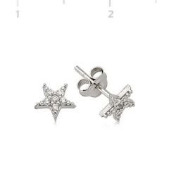 GUMUSH 925 Zirkon Taşlı Gümüş Küpe | EA0490007