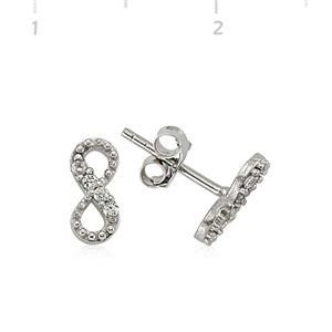 GUMUSH 925 Zirkon Taşlı Gümüş Küpe | EA0490011