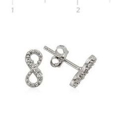 GUMUSH 925 Zirkon Taşlı Gümüş Küpe | EA0490011