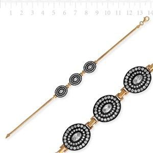 GUMUSH 925 Elmas Model Otantik Bileklik | BRC46138002