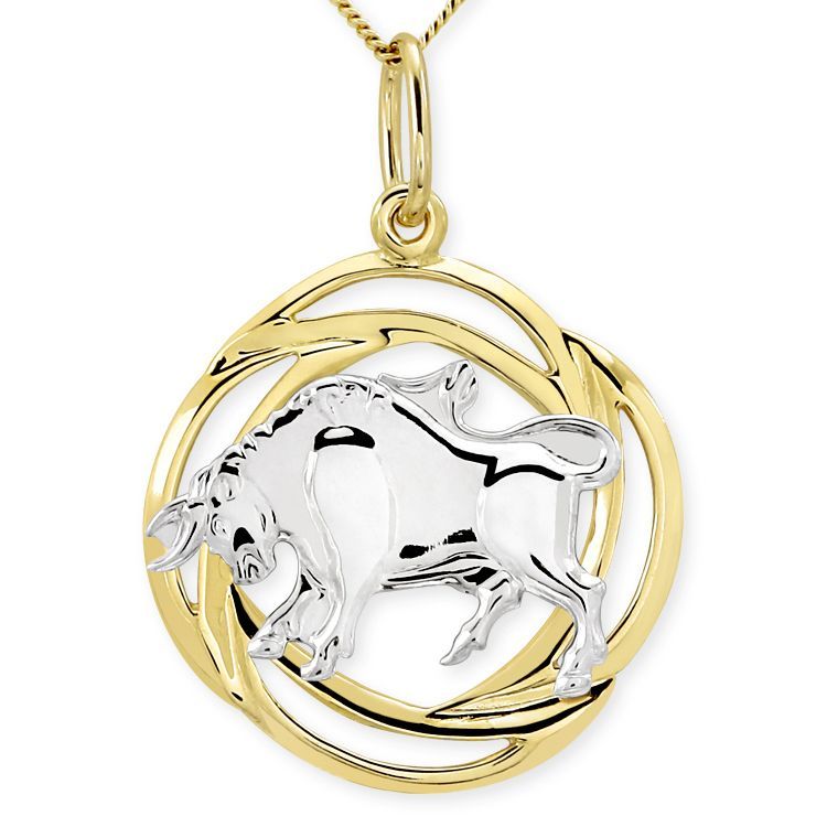 Myra Gold Boğa Burç Kolye