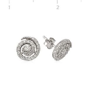 GUMUSH 925 Zirkon Taşlı Gümüş Küpe | EA1540001