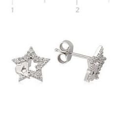 GUMUSH 925 Zirkon Taşlı Gümüş Küpe | EA1540005