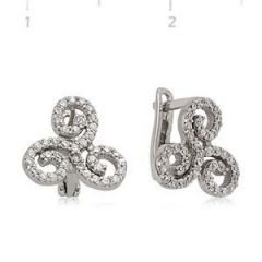 GUMUSH 925 Zirkon Taşlı Gümüş Küpe | EA1540010