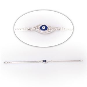 GUMUSH Swarovski Taşlı Nazar Bileklik | BRC81118035