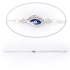 GUMUSH Swarovski Taşlı Nazar Bileklik | BRC81118037