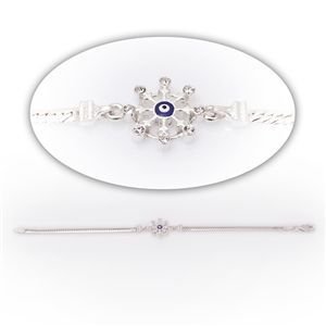 GUMUSH Swarovski Taşlı Nazar Bileklik | BRC81118038