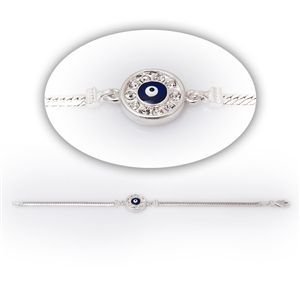 GUMUSH Swarovski Taşlı Nazar Bileklik | BRC81118042