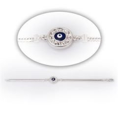 GUMUSH Swarovski Taşlı Nazar Bileklik | BRC81118042