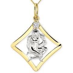Myra Gold Başak Burç Kolye