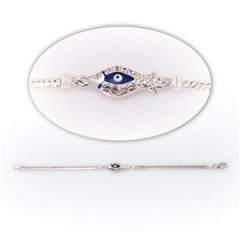 GUMUSH Swarovski Taşlı Nazar Bileklik | BRC81118045