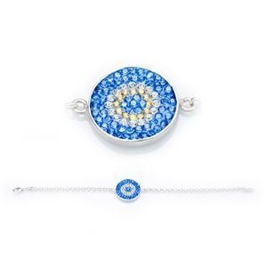 GUMUSH 925 Gümüş Swarovski Taşlı Bileklik | BRC29111010