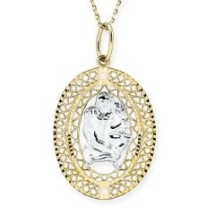 Myra Gold Başak Burcu Kolye 14 Ayar