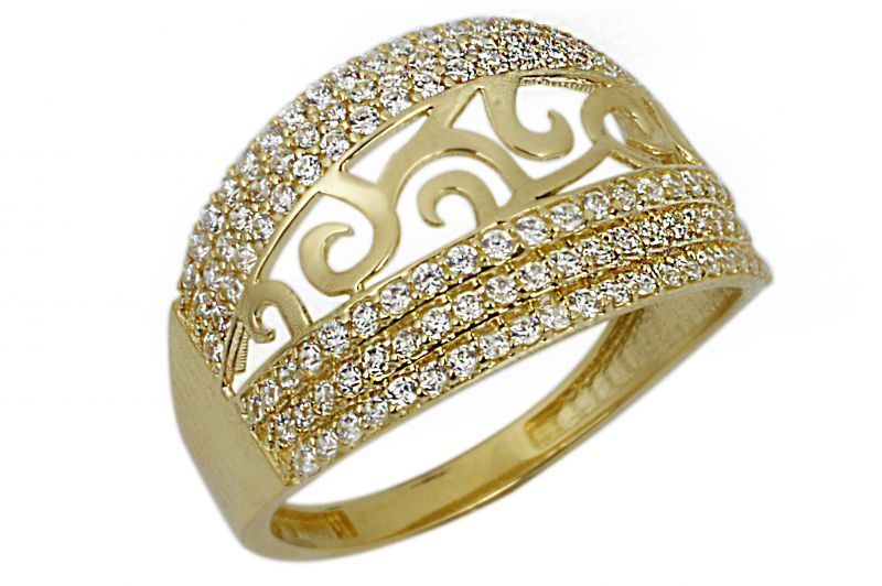 Altın Yüzük AY000041 Melis Gold