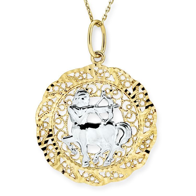 Myra Gold Yay Burcu Kolye 14 Ayar