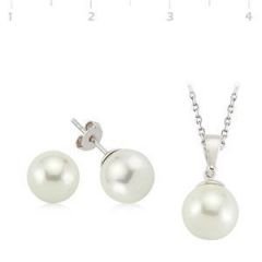 GUMUSH 925 Gümüş İnci Set | ST1150003
