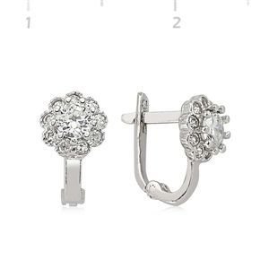 GUMUSH 925 Zirkon Taşlı Küpe | EA1080007