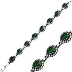 GUMUSH 925 Gümüş Otantik Hürrem Sultan Bileklik | BR0470001