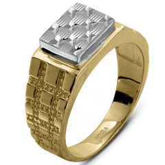 Myra Gold 14 Ayar Altın Erkek Yüzük